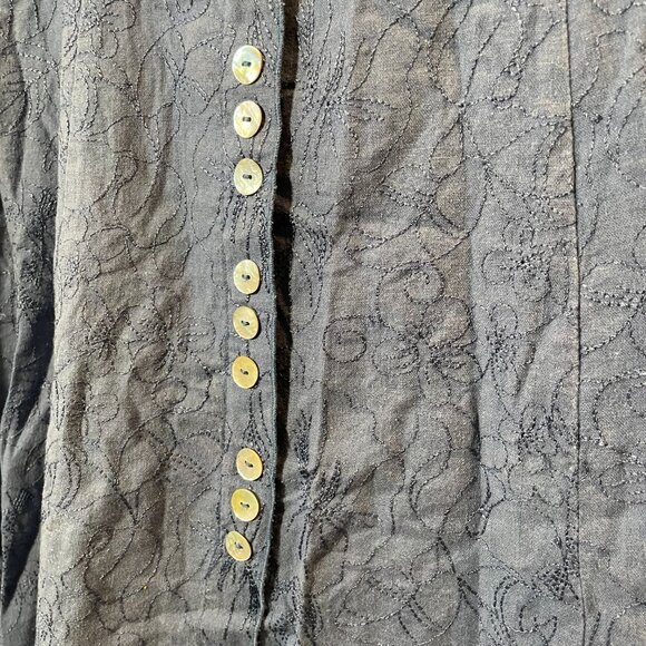 Vintage Marie Claire Blue Maxi skirt - Picture 3 of 4